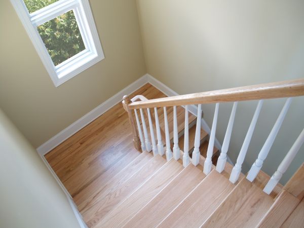 Maple Staircase Refinishing